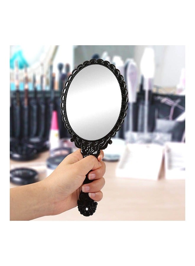 مرآة مكياج يدوية عتيقة - Image 2