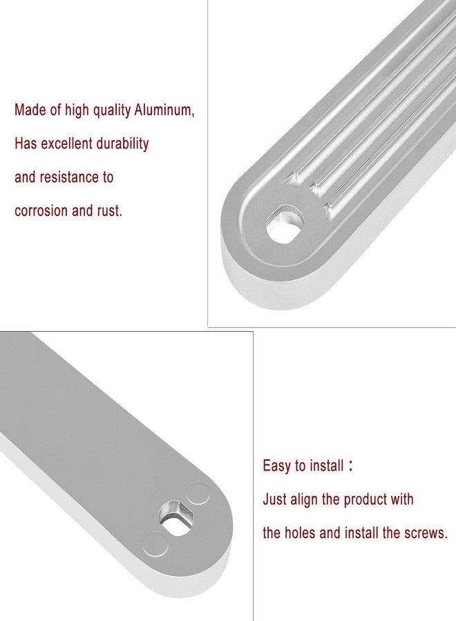 Danti TSP-1 Transom Support Plate For Top Bolt Holes (3001.8067) - 15" x 2" Aluminum Marine Engine Transom Support Plate, 3/8" Thickness - Image 5
