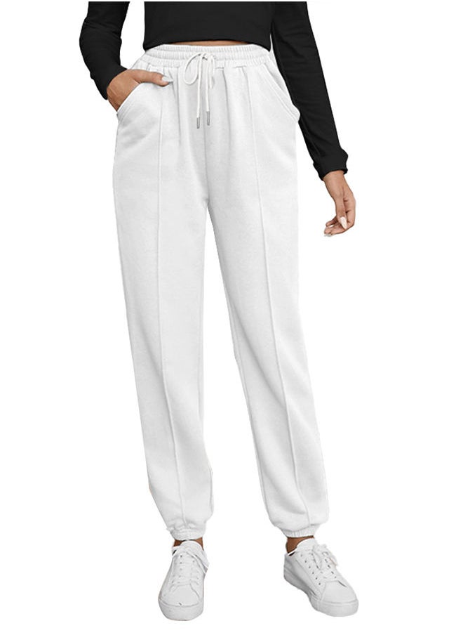 Nileton - Sportswear - Sport Sweatpants With Line - High Waist - Image 1