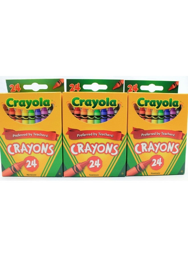 كرايولا مجموعة أقلام تلوين كرايولا (عبوة من 3 قطع)