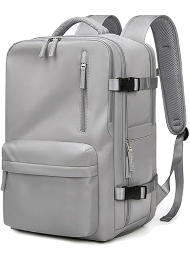 Beauenty Large Travel Backpack, Carry On Backpack for Men, Airline Flight Approved Waterproof 16 Inch Laptop Backpack with Shoe Compartment Casual Daypack Backpacks - Image 1
