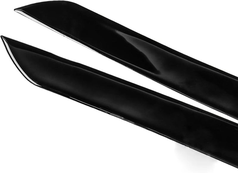 Vuzmode Gloss Black Headlight Eyebrow Stickers for Toyota Tundra - Image 3