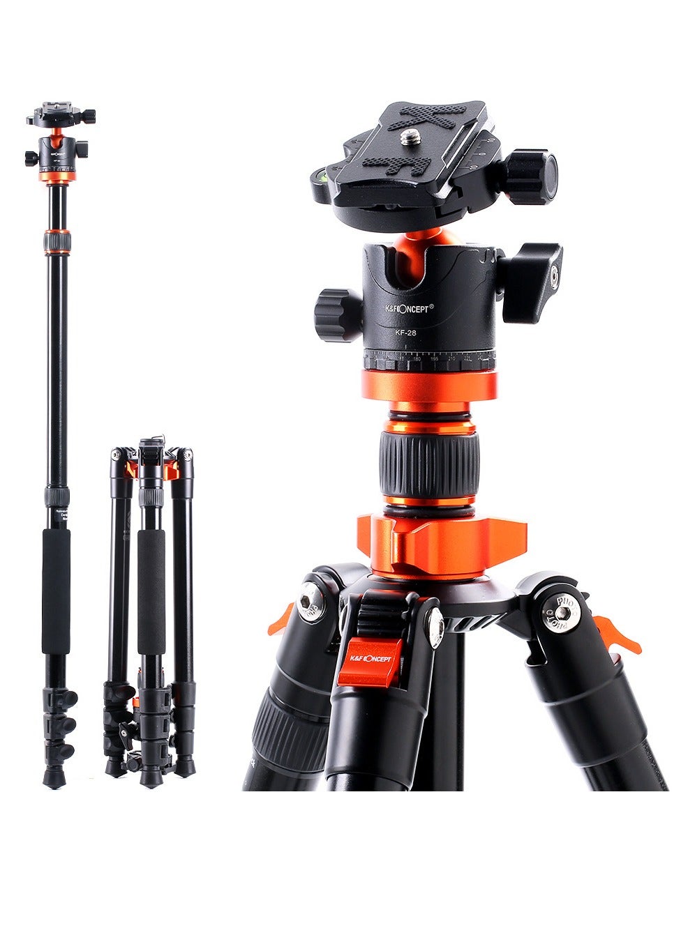 K&F Concept K&F Concept Travel Vlog Digital Slr Camera Tripod Monopod 1500 g ZD1523809CBE7DFD655FAZ