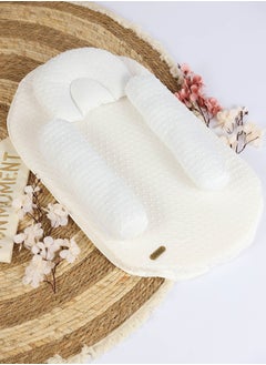 Portable mattress with barriers and pillow for newborns 75×42cm