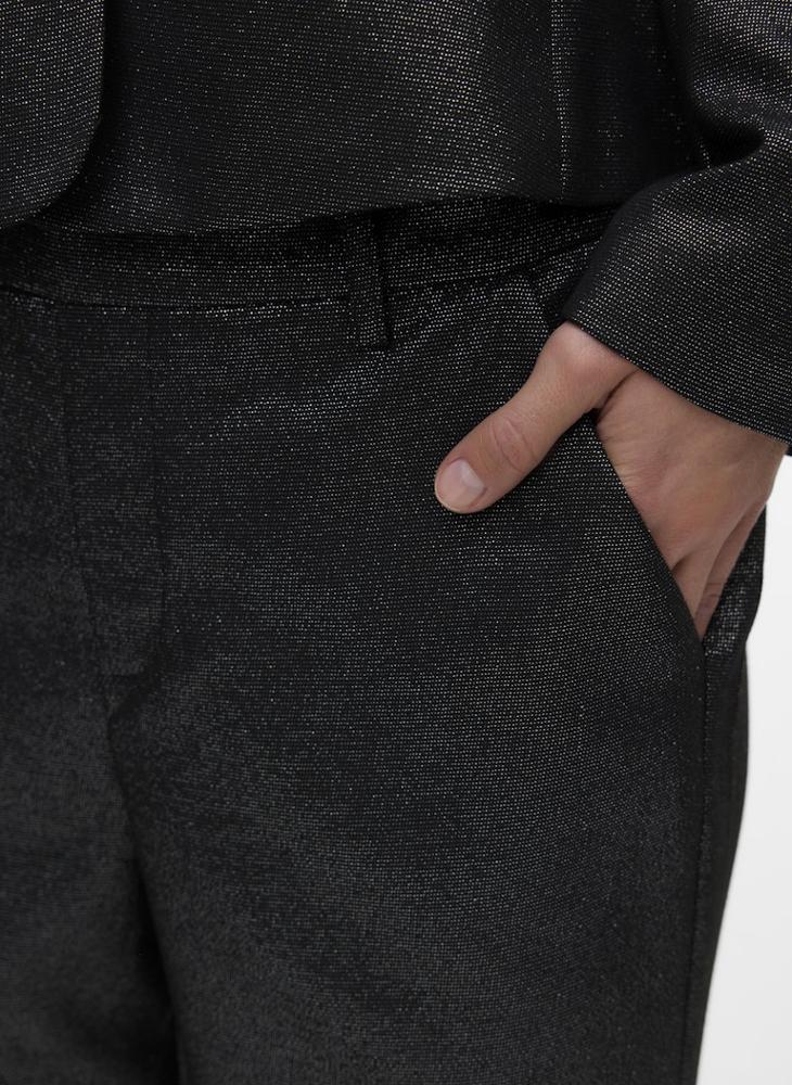 فيرو مودا بنطلون مستقيم لامع بطول  بوصة - Image 3