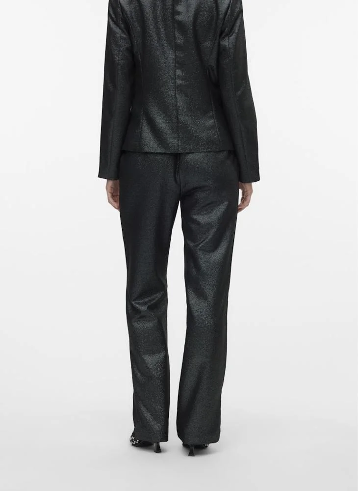 VERO MODA Vmsafina Shiny Straight Pant Len 30"