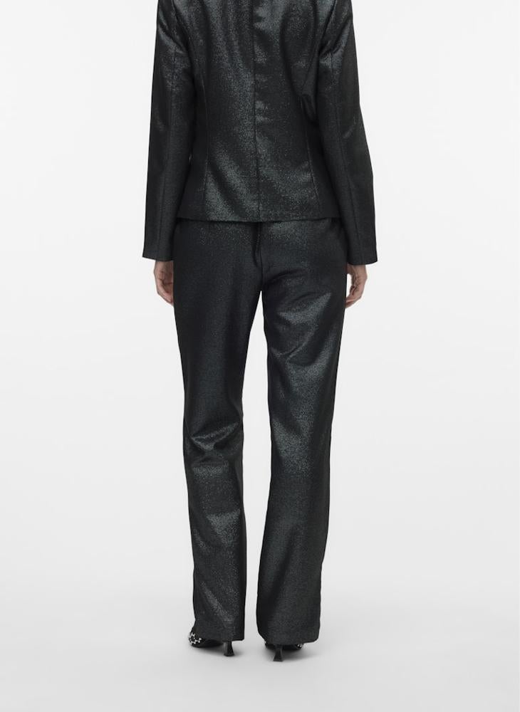 فيرو مودا بنطلون مستقيم لامع بطول  بوصة - Image 2