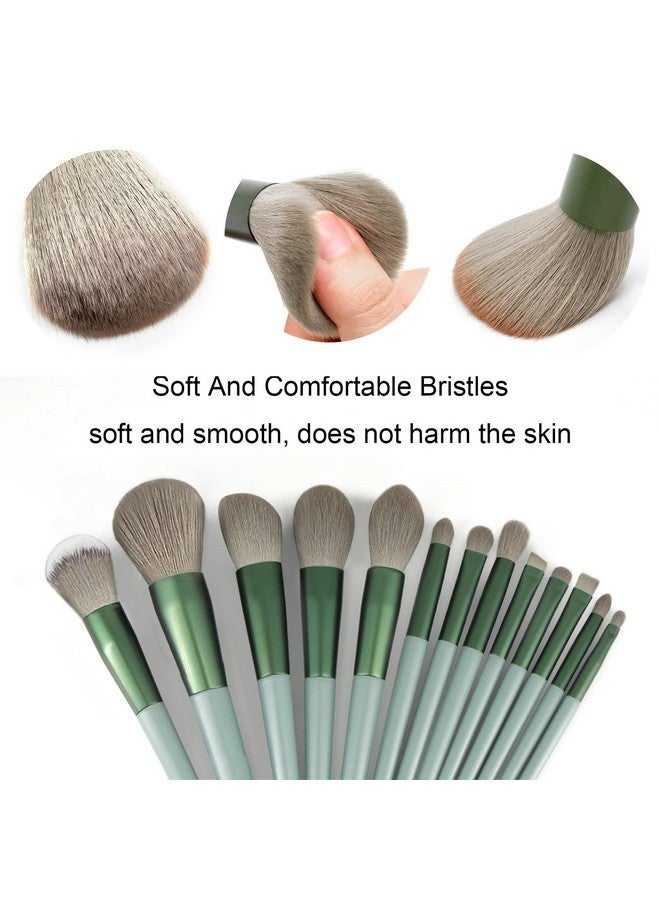 Koccido Makeup Brushes 22 Pcs Makeup Kit,Foundation Brush Eyeshadow Brush Make Up Brushes Set (Green, 22 Piece Set) - Image 2