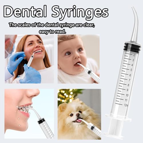 Zytiqt 5 Pack Injection Syringe, Hand Feeding Syringe for Birds and Small Pets, 12ml Capacity Syringe Pump for Safe Medication and Nutrition Delivery - Image 4