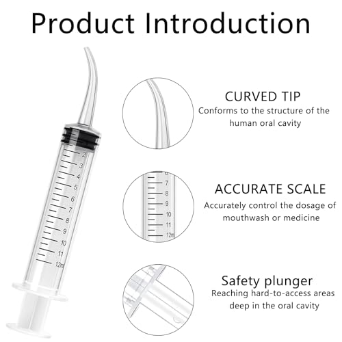 Zytiqt 5 Pack Injection Syringe, Hand Feeding Syringe for Birds and Small Pets, 12ml Capacity Syringe Pump for Safe Medication and Nutrition Delivery - Image 3