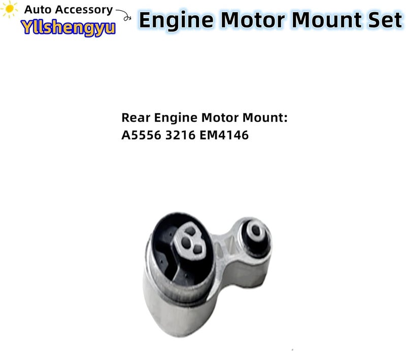 Yllshengyu Engine Motor Transmission Mount Set - Image 5