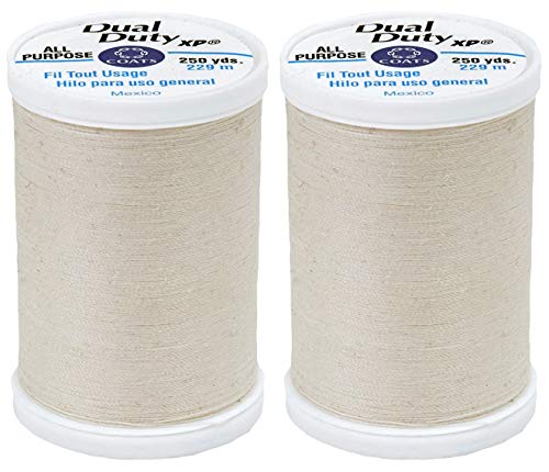COATS CLARK Dual Duty Xp General Purpose Thread 250yd-Natural - Image 3