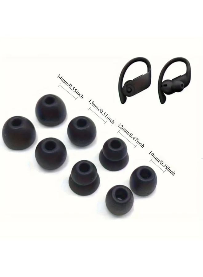 Variant Color Replacement Ear Tips For Beats Powerbeats Pro Wireless Earbuds Charging Case - Image 3