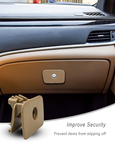 TADYAO 20864472 Glove Box Latch Fit for Cadillac CTS SRX STS XLR 2005 2006 2007 2008 2009 2010 2011, Center Box Latch Clip Handle Lock - Image 2