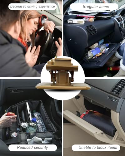 TADYAO 20864472 Glove Box Latch Fit for Cadillac CTS SRX STS XLR 2005 2006 2007 2008 2009 2010 2011, Center Box Latch Clip Handle Lock - Image 4