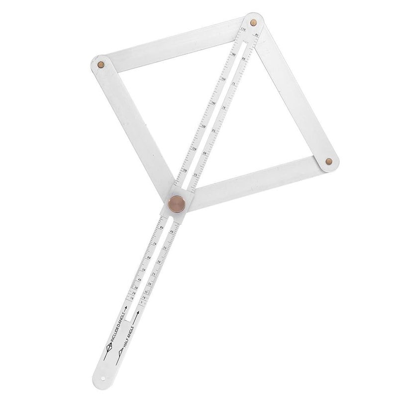Multifunction Angles Measurement Device Not Bending Thickened Protractor Upgrades for Ceiling Design & Door Frame Projects Ergonomic Angles Measurement Instrument - Image 4