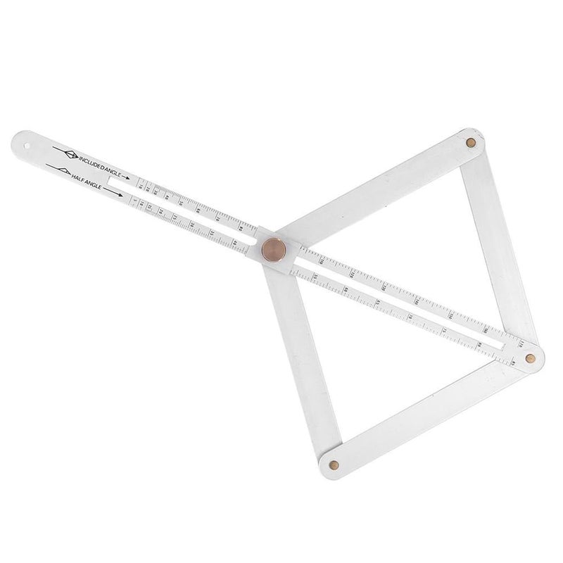 Multifunction Angles Measurement Device Not Bending Thickened Protractor Upgrades for Ceiling Design & Door Frame Projects Ergonomic Angles Measurement Instrument - Image 5