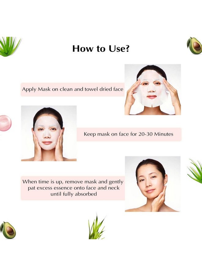 توني مولي قناع ورقي Glow For It | عبوة من 5 قطع | قناع ورقي للوجه لبشرة متوهجة | قناع للوجه مع خلاصة | يهدئ تهيج الجلد ويحسن المسام ويضفي إشراقة على البشرة | مجموعة أقنعة ورقية - Image 4