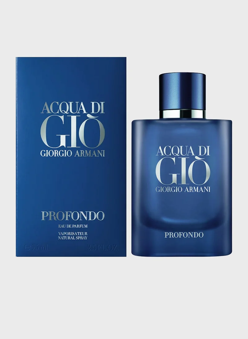 armani Acqua Di Giò Profondo Eau De Parfum 75ml