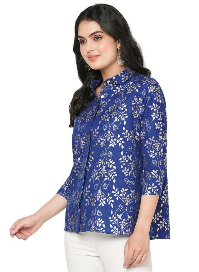 #Be Relaxed Fit Printed Shirt