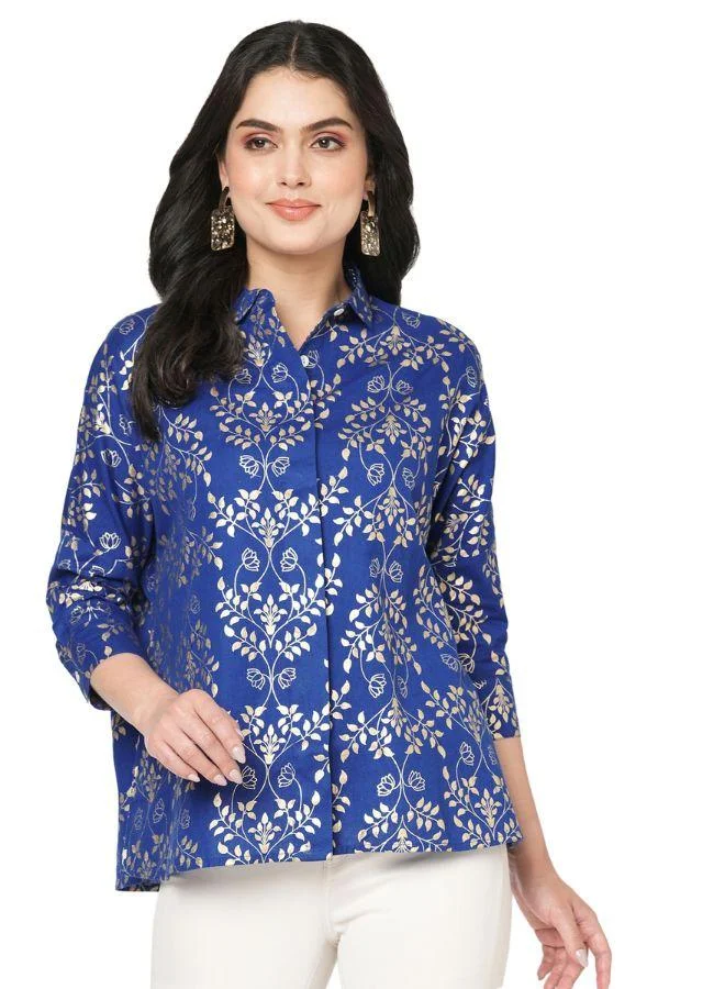 #Be Relaxed Fit Printed Shirt