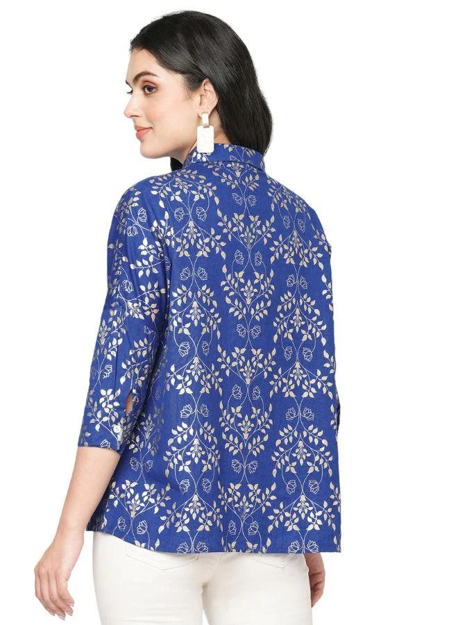 #Be Relaxed Fit Printed Shirt