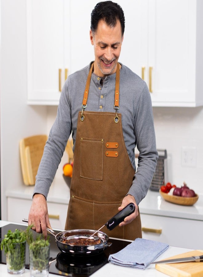 Escali Stelo Waterproof Folding Thermometer for Cooking Instant Read Rechargeable Meat Thermometer with Thermocouple Technology - Image 3