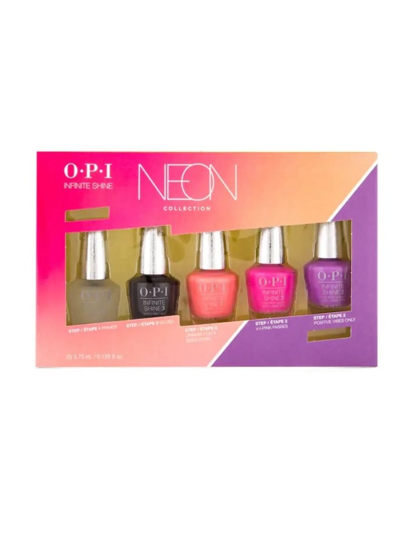 OPI مجموعة IS Pump من OPI Summer 19 Mini Pack 5 قطع