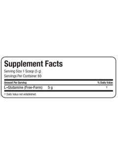Allmax Glutamine Powder For Muscle Repair and Rapid Recovery (400 g)  - Image 2