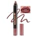 Boobeen Matte Lip Crayon Lipstik Pencil Velvety Creamy Lip Liner Full Coverage High Pigment Waterproof Long Lasting Lipstick for Women Matte Lip Color with Smooth - Image 2