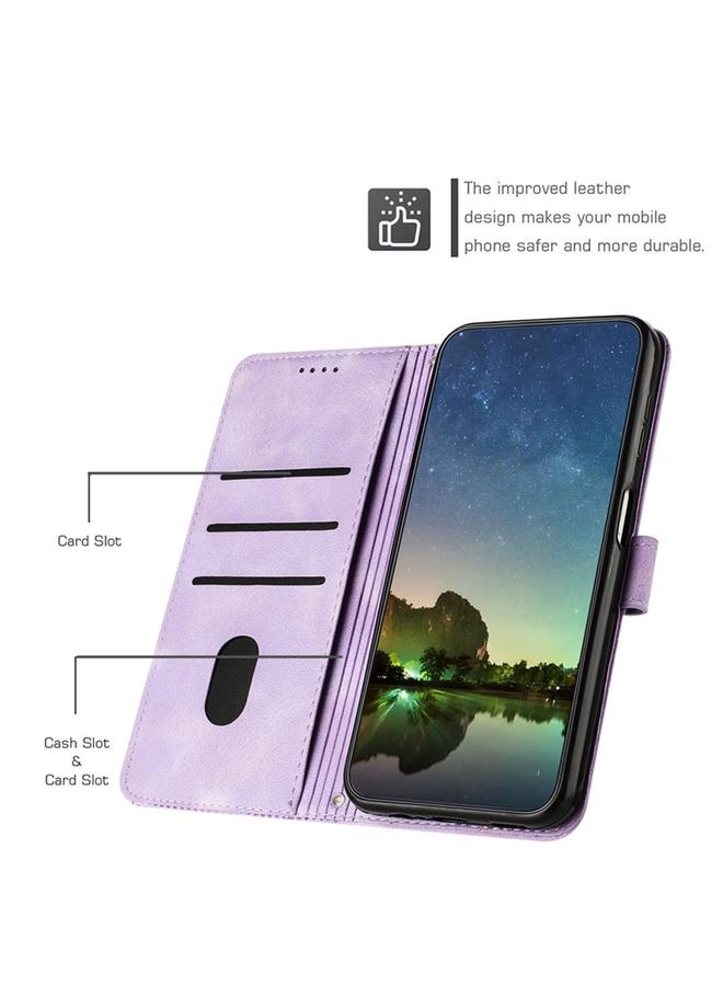 اس-توب جراب لهاتف Samsung Galaxy A03s 164 مم جراب جلدي مثلث الشكل مع حبل طويل - Image 3