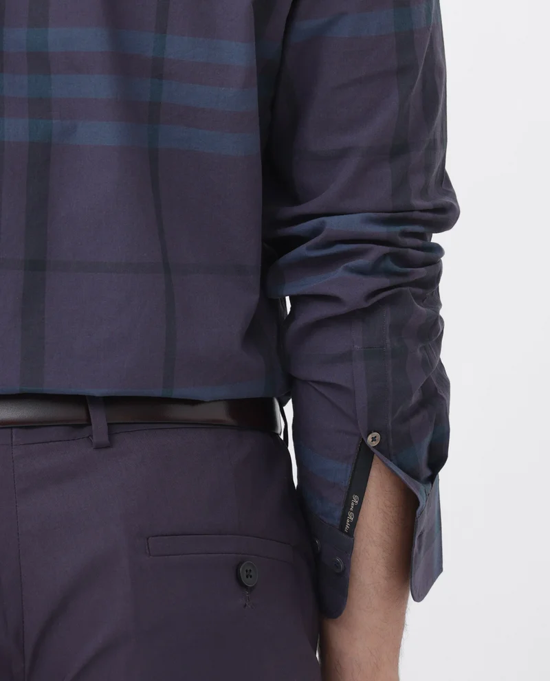 Rare Rabbit Men's Cotton Check Shirt