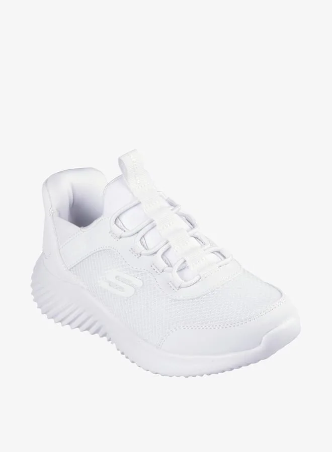 سكيتشرز Boys Slip-On Low Ankle Sneakers - Bounder
