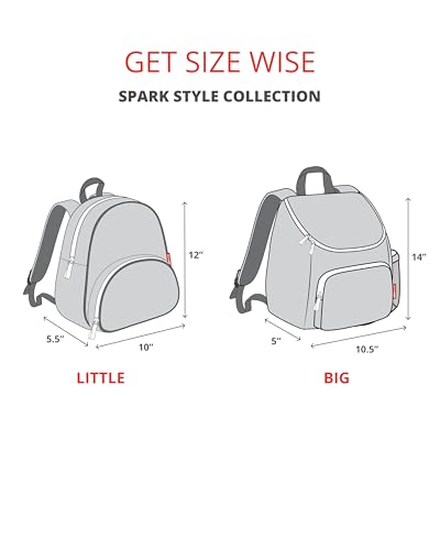 Skip Hop Big Kid's Backpack, 14 inches, 3 years+, Sparks Seashell - Image 3