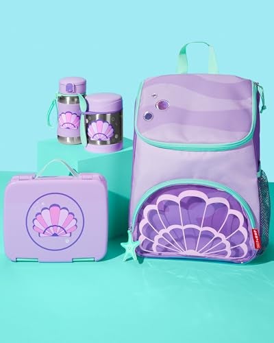 Skip Hop Big Kid's Backpack, 14 inches, 3 years+, Sparks Seashell - Image 4