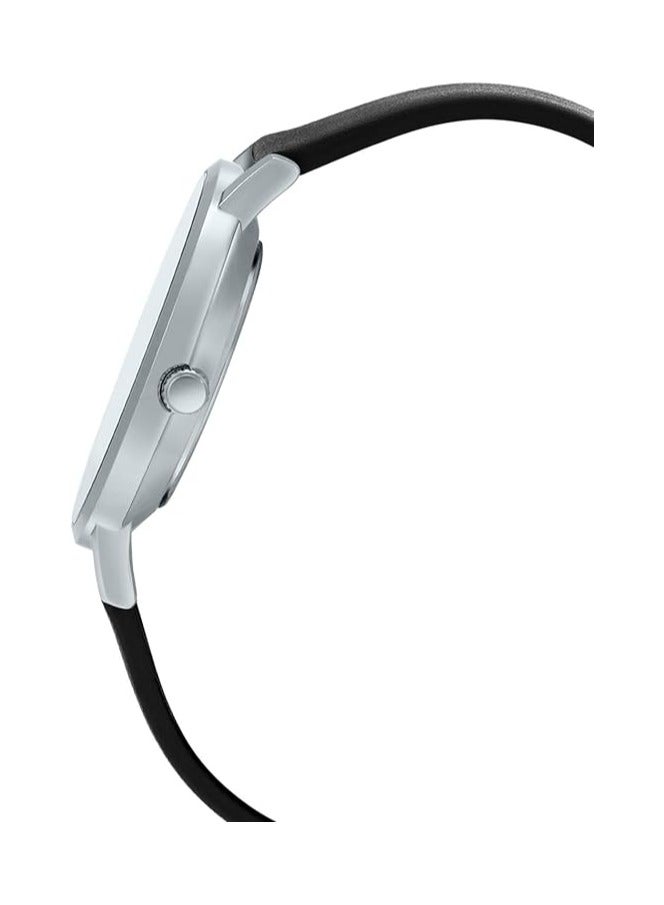 كاسيو ساعة كاسيو للرجال - MTP-VT01L-1B2UDF مينا سوداء، سوار أسود - Image 2