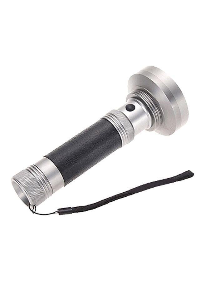 UV Scorpion LED Flashlight Silver/Black - Image 2