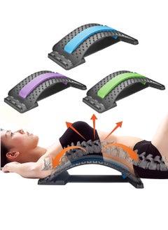 Generic Back Massager Stretcher Fitness Lumbar Support Relaxation Pain Relief Multi-level  - Image 2