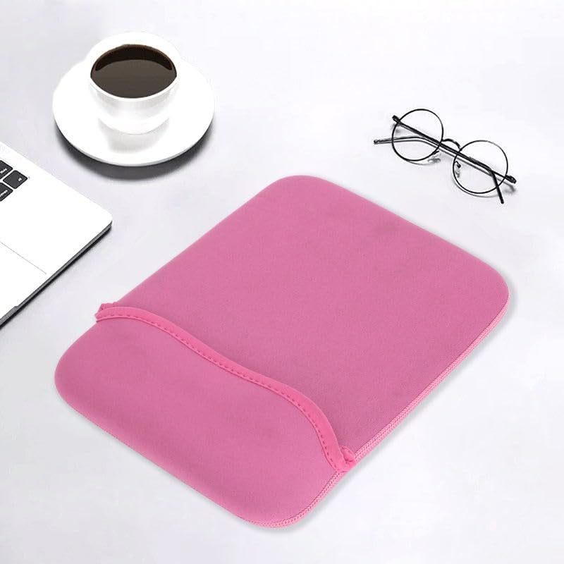 XIKKART Laptop Sleeve for All 10 inch Laptop,Tablet Bag, Case, Pouch Reversible Black & Red (Pink, 10 Inch) - Image 4