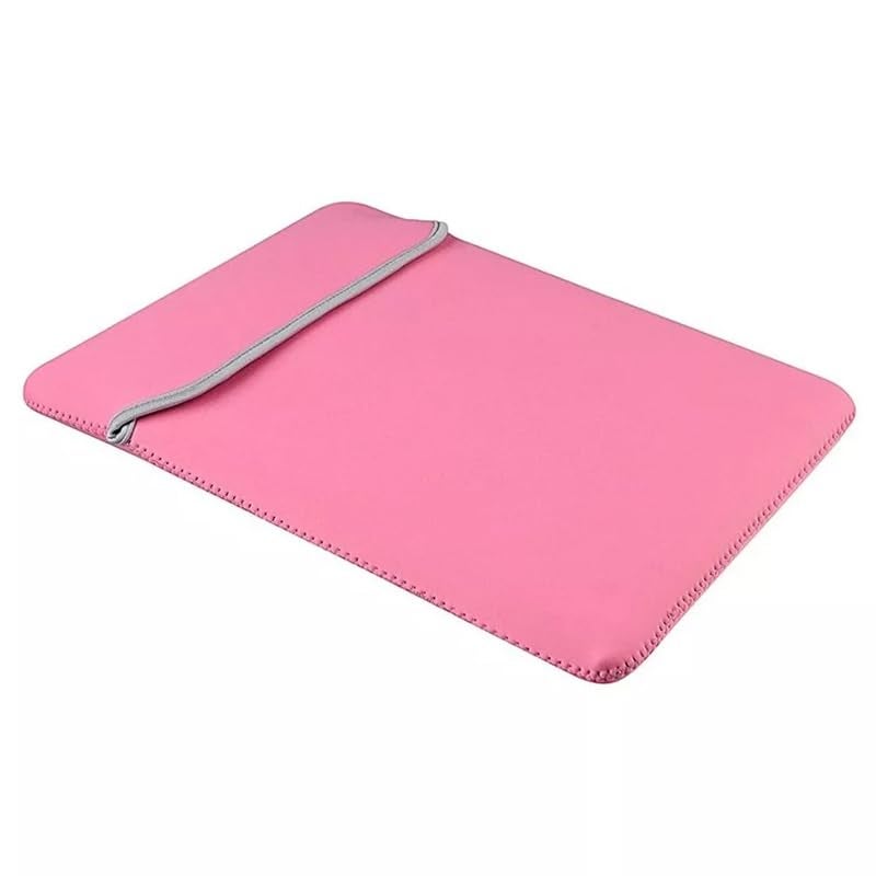 XIKKART Laptop Sleeve for All 10 inch Laptop,Tablet Bag, Case, Pouch Reversible Black & Red (Pink, 10 Inch) - Image 3