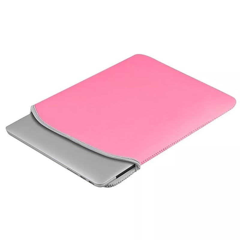XIKKART Laptop Sleeve for All 10 inch Laptop,Tablet Bag, Case, Pouch Reversible Black & Red (Pink, 10 Inch) - Image 2