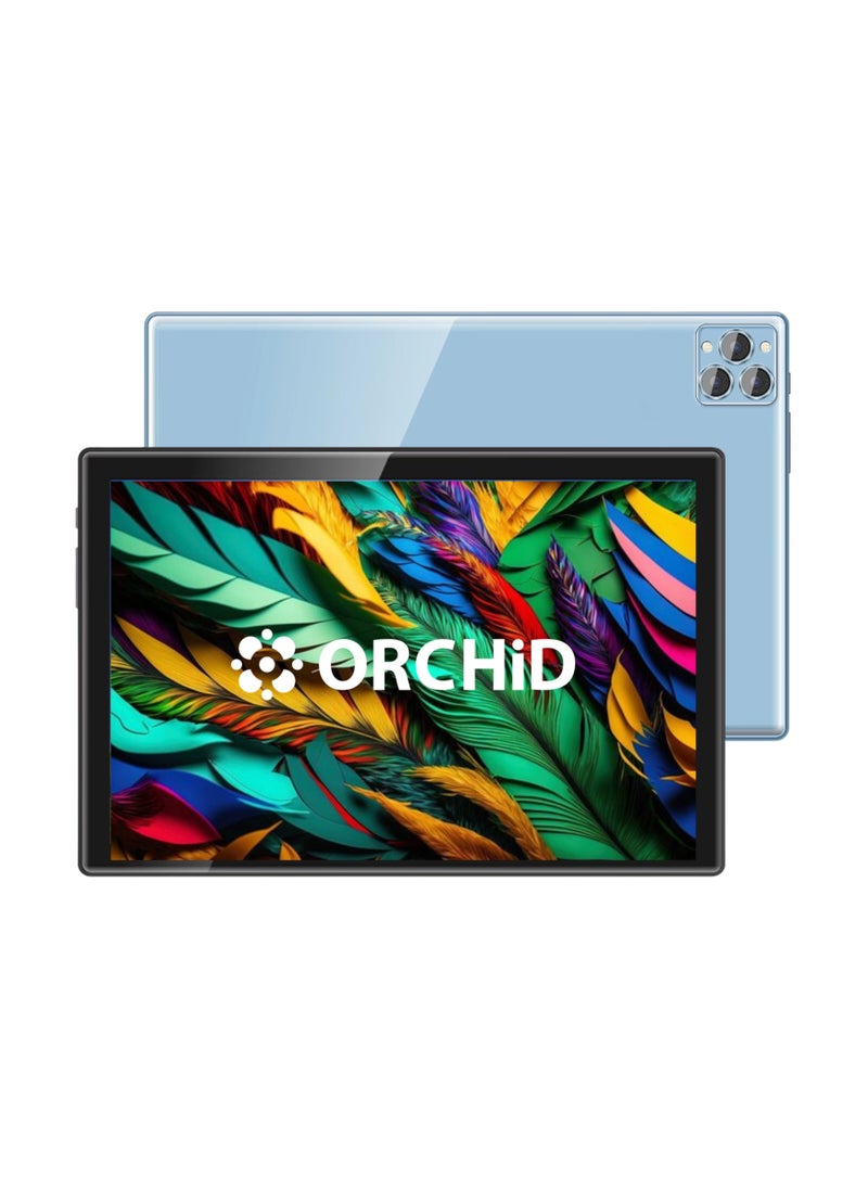 Orchid - O-1030 10-In Smart Tablet Duel SIM WiFi, Zoom Supported Tablet PC Blue with international version - Image 1