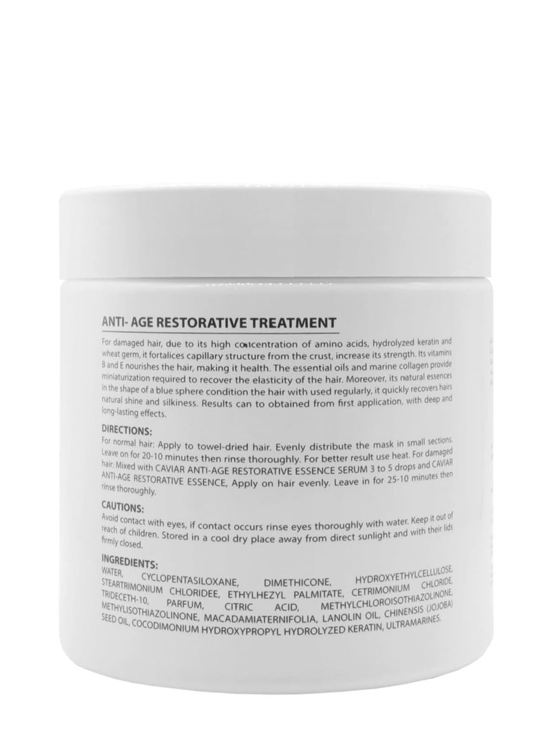 Hairplexx - HairPlexx Caviar Anti Age Restorative Hair Treatment with Collagen Keratin 1000ml - Image 1