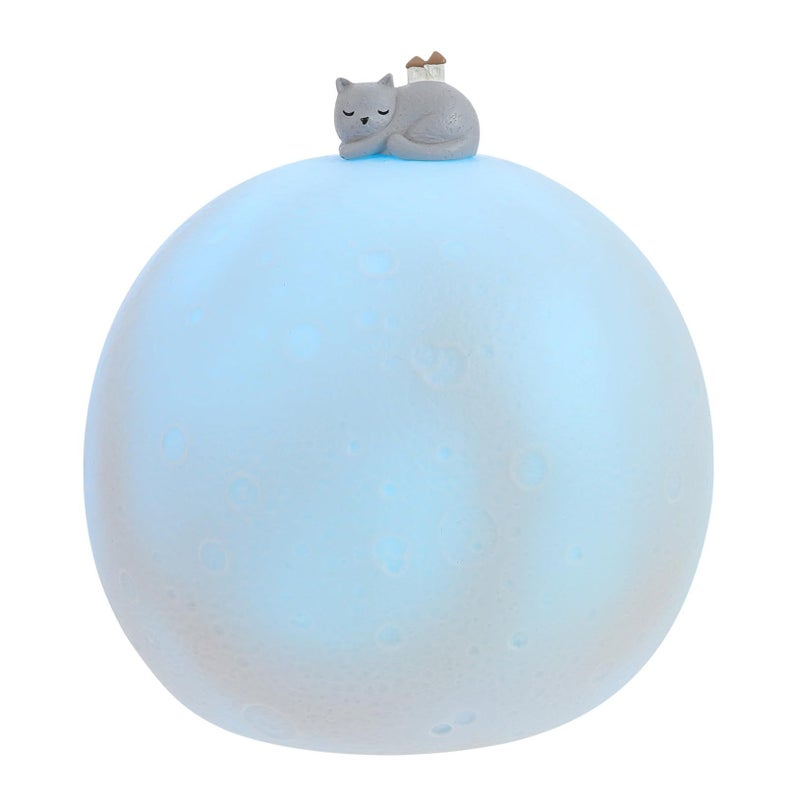 USB Rechargeable Moon Night Lamp Touch Control Bedside Night Light Nursery Bedroom - Image 2
