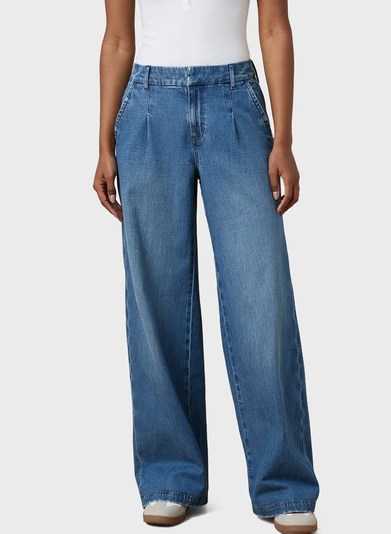 American Eagle High Waist Baggy Jeans