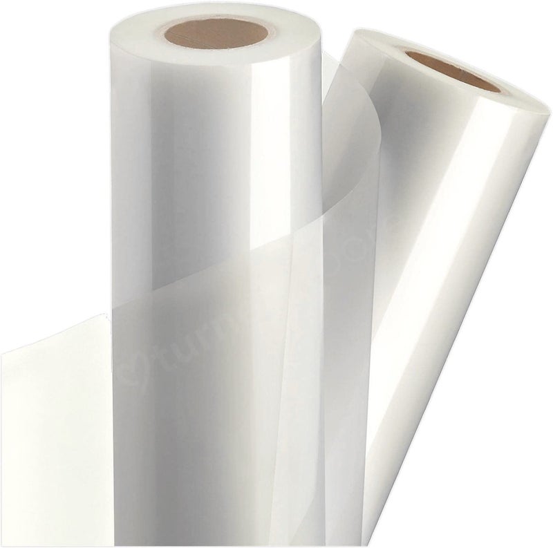 Clear Vinyl Laminate for Stickers 12 x 15FT Laminate Roll SelfAdhesive for Decals Stencils Waterproof Permanent Clear Adhesive Vinyl Laminate Glossy Sticker Laminate by Turner Moore Edition