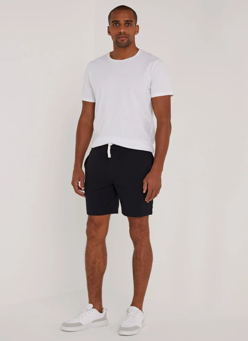 Matalan Black Essential Jogger Shorts