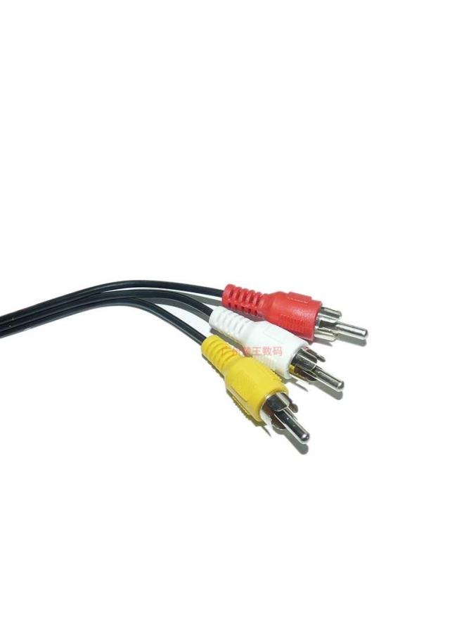 1.5 Meters 3 Meters 3 To 3 AV Line Set-top Box DVD TV 3 To 3 Lotus Head Audio Video Male To Male Line-Color:-2 Three To Three 15m Wires  - Image 3