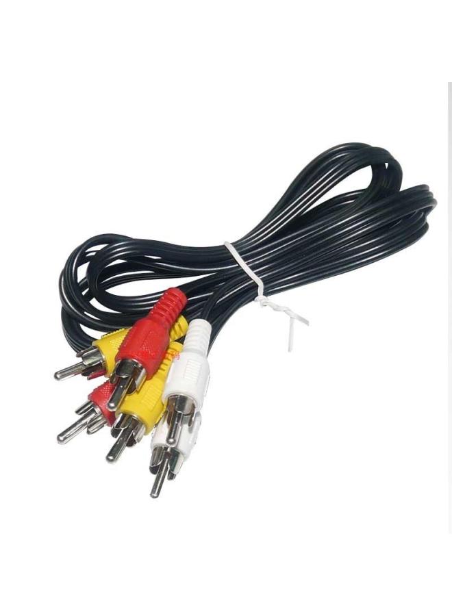 1.5 Meters 3 Meters 3 To 3 AV Line Set-top Box DVD TV 3 To 3 Lotus Head Audio Video Male To Male Line-Color:-2 Three To Three 15m Wires  - Image 5