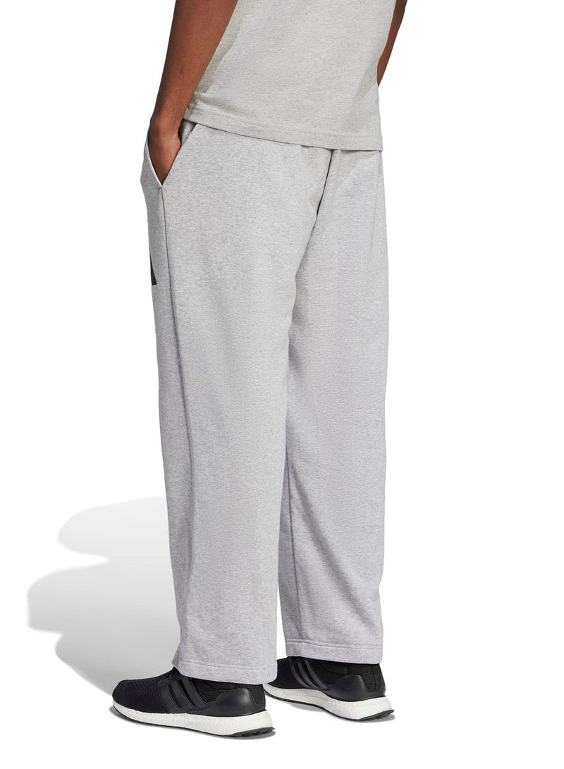 Adidas Essentials Wide Leg 3 Bar Logo Joggers - Image 2